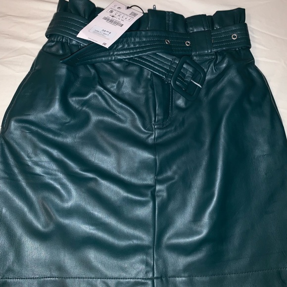 Zara leather skirt NWT - Picture 4 of 4